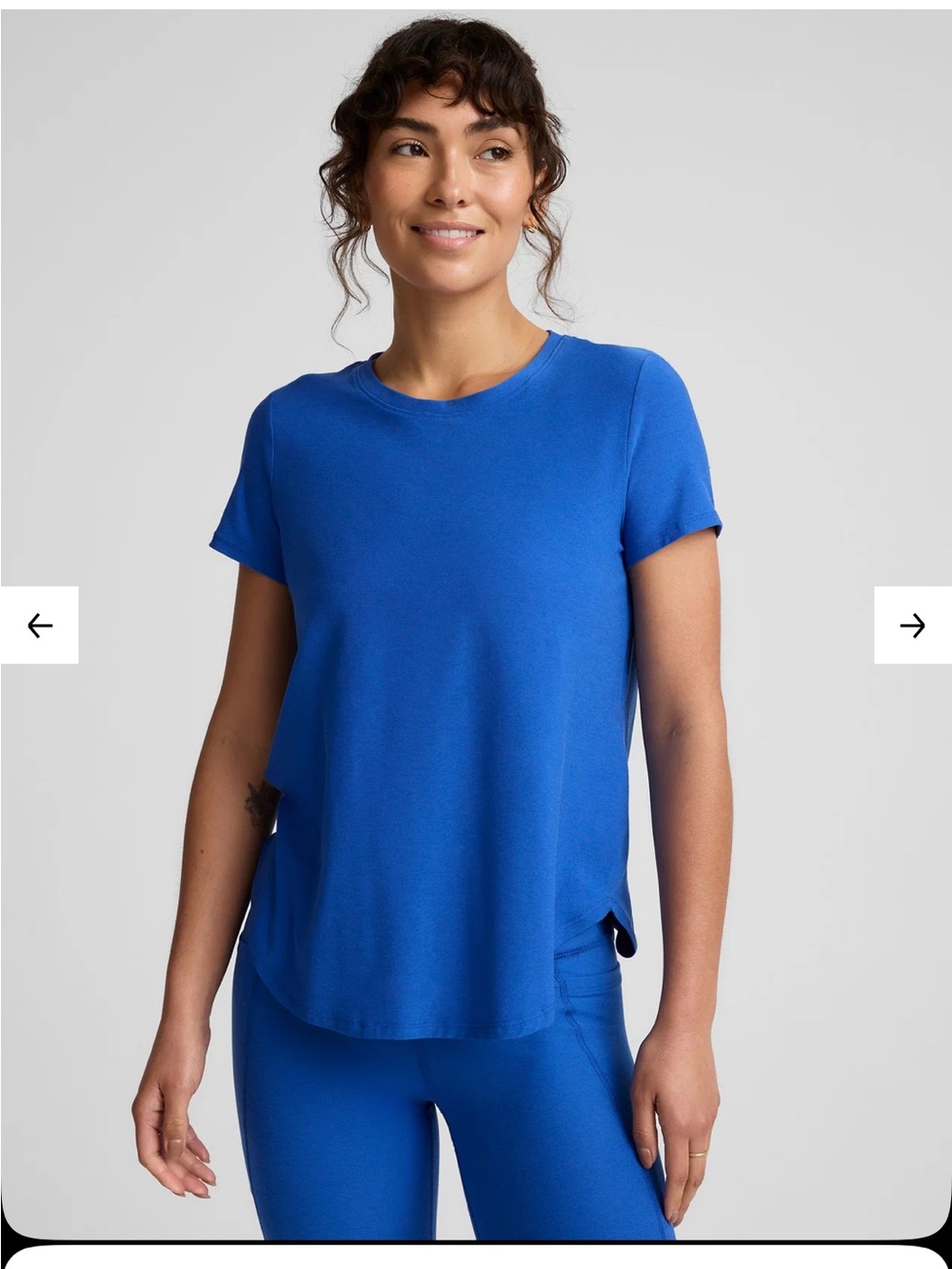 Beyond Yoga Featherweight On The Down Low Tee M